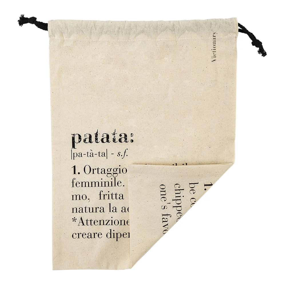 VILLA D'ESTE HOME TIVOLI Sacchetto Potato Patata 40x30cm in Cotone - Image 3