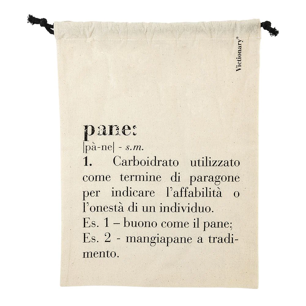 VILLA D'ESTE HOME TIVOLI Victionary Sacchetto Pane Bread 40x30cm in Cotone