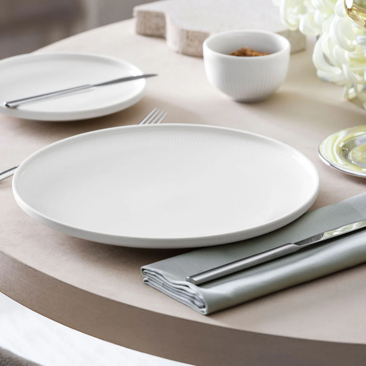 VILLEROY & BOCH Afina Piatto Pane Piccolo 17cm Bianco Porcellana Premium - Image 4