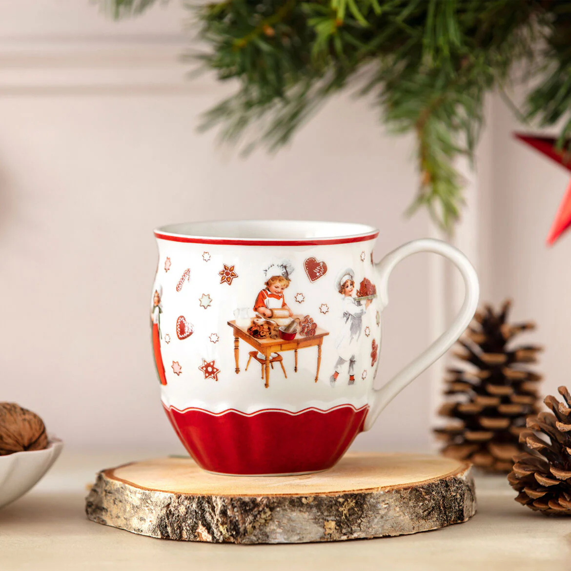 VILLEROY & BOCH Annual Christmas Edition 2023 Tazza MUG 380ml Porcellana Tavola di Natale - Image 5