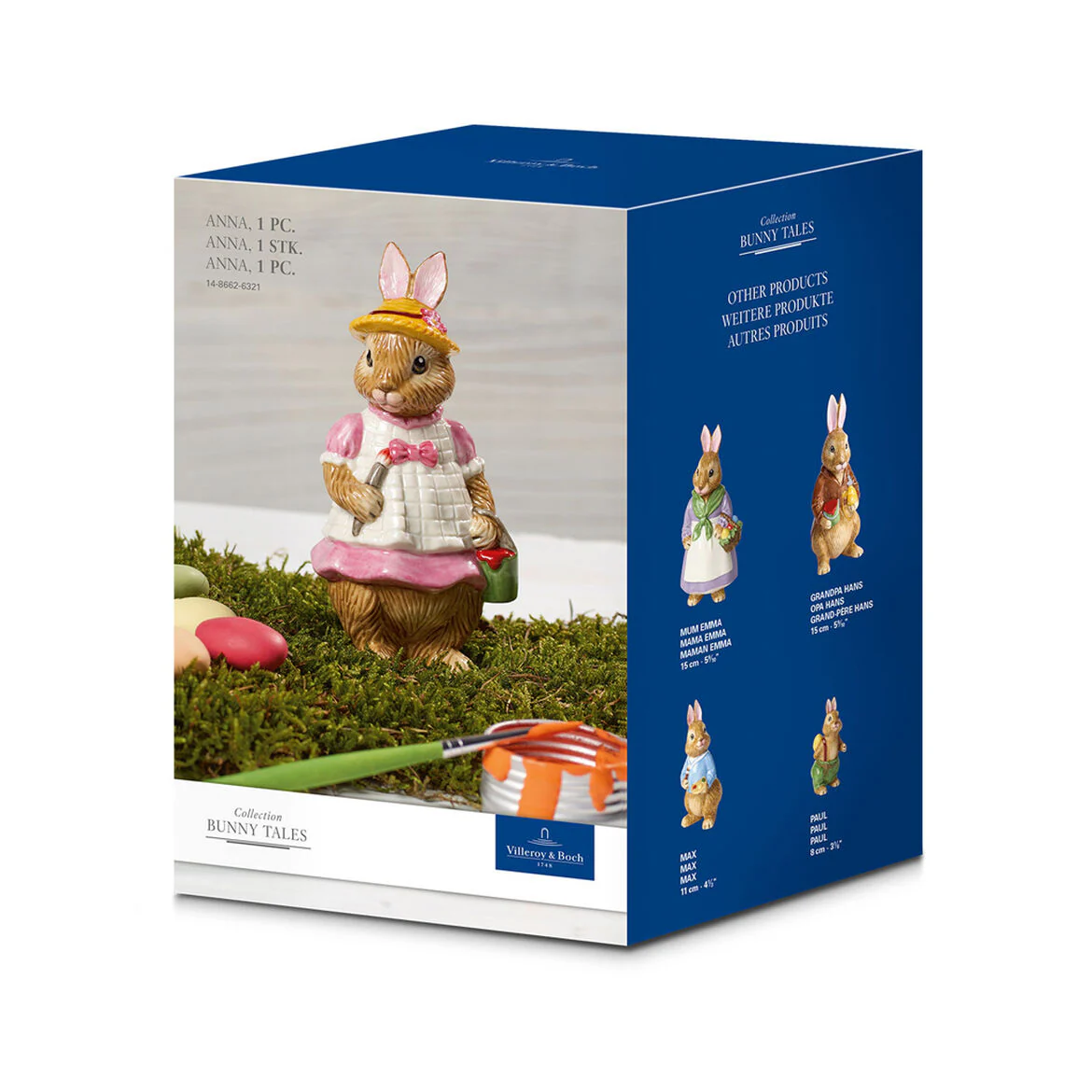 VILLEROY & BOCH Bunny Tales Anna Figura Coniglio 12,5cm Decorazione Pasquale - Image 4