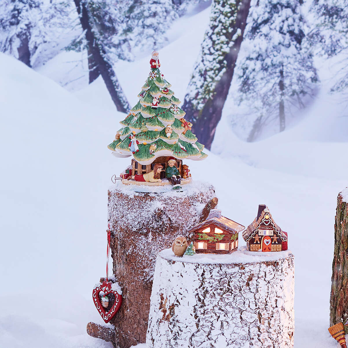 VILLEROY & BOCH Christmas Toys Memory Albero di Natale con Bambini 30,5cm Porcellana - Image 3