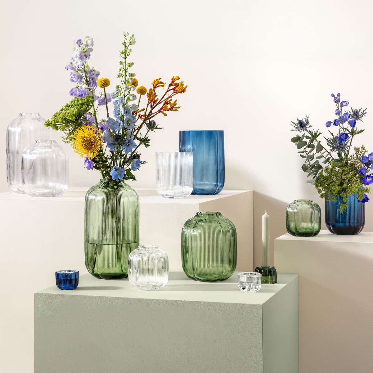 VILLEROY & BOCH Fleur Vaso in Vetro 19cm Trasparente - Image 4