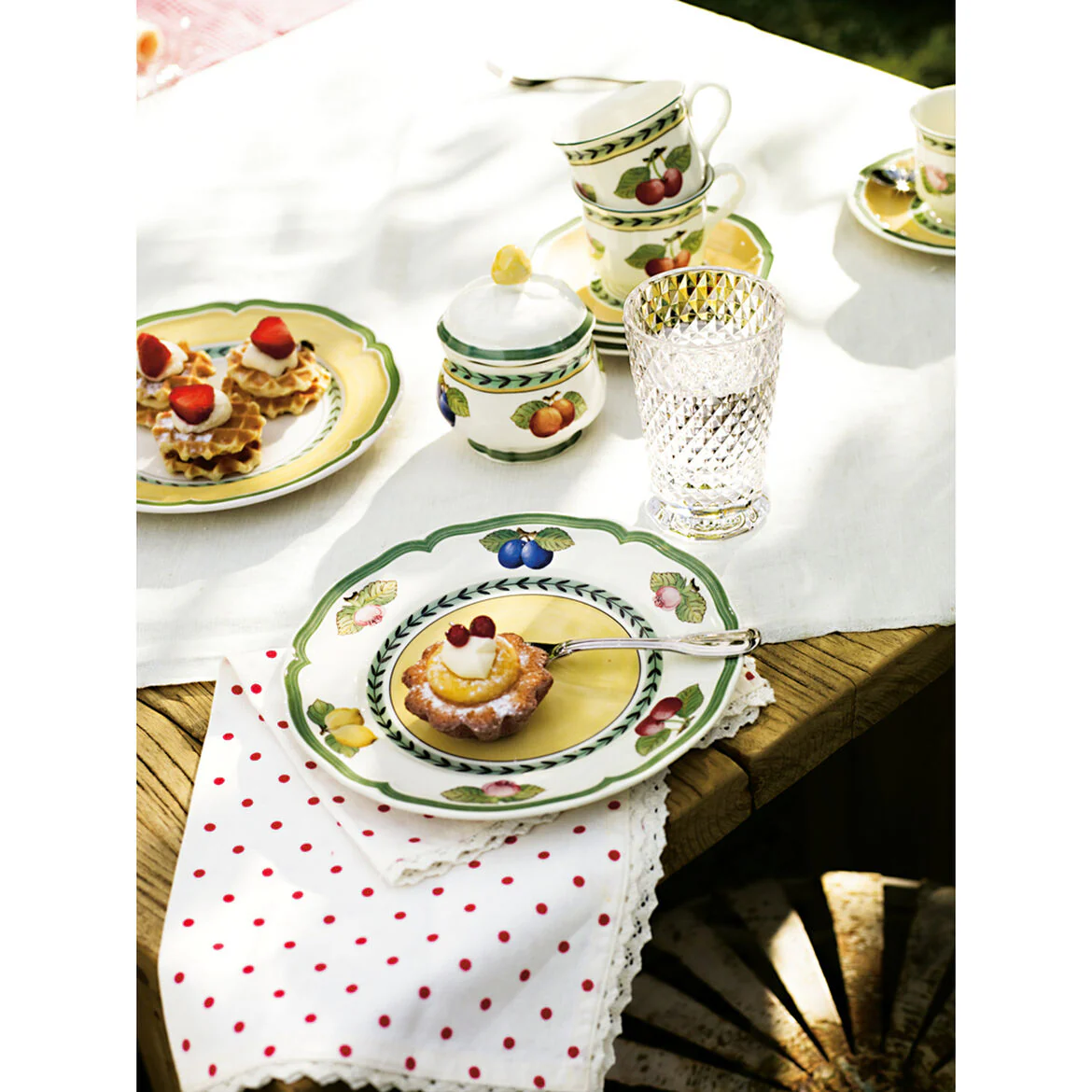 VILLEROY & BOCH French Garden Fleurence Piatto Colazione 21cm Porcellana - Image 3