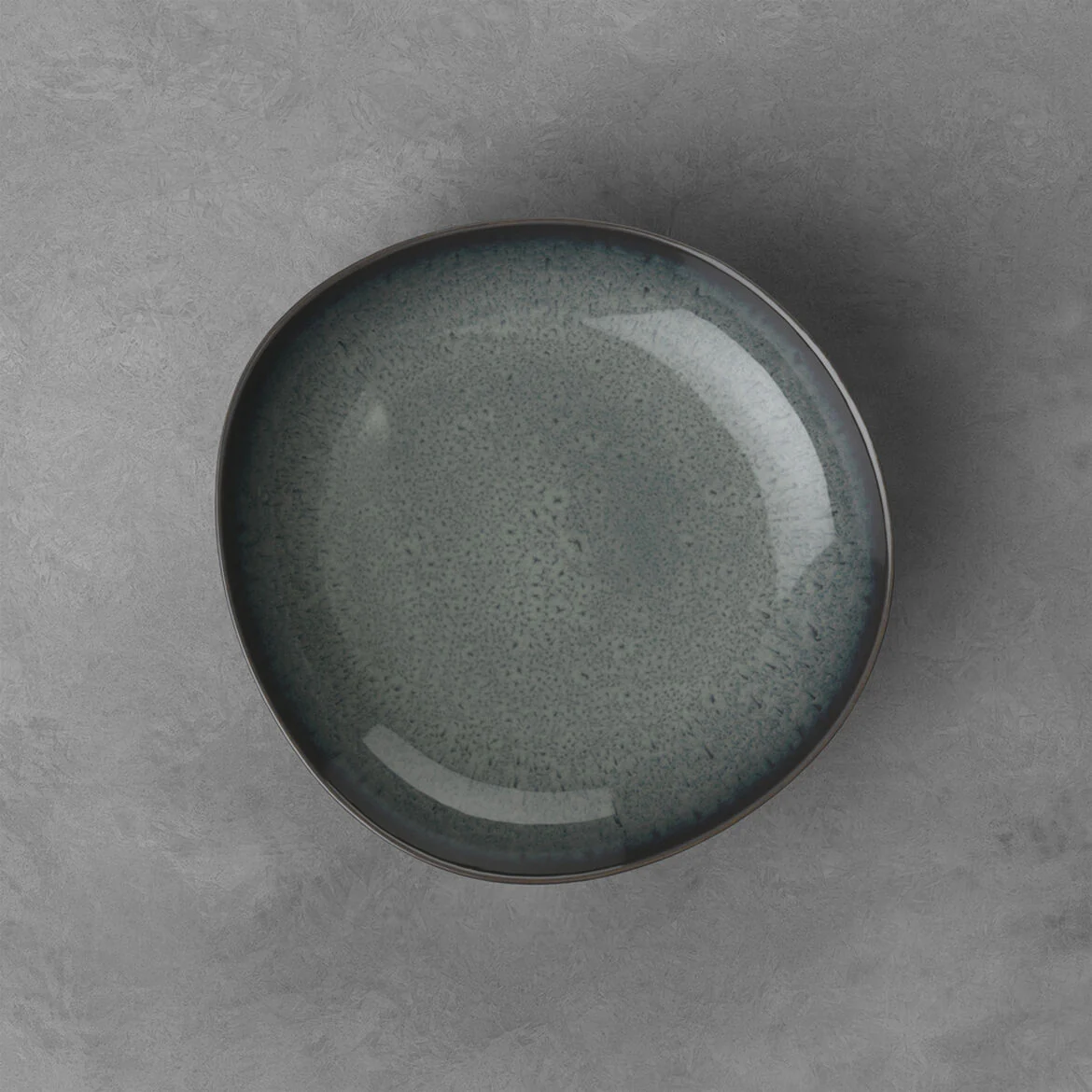 VILLEROY & BOCH Lave Gris Piatto Fondo Ciotola Piana 21cm Set 6 Pezzi Terracotta - Image 3