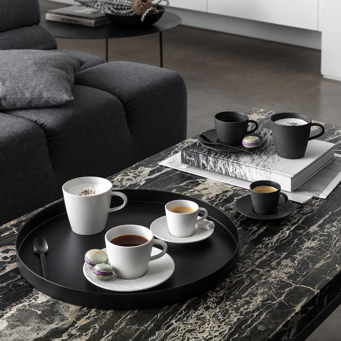 VILLEROY & BOCH Manufacture Rock 6 Pezzi Tazza Espresso Nero 100ml - Image 8
