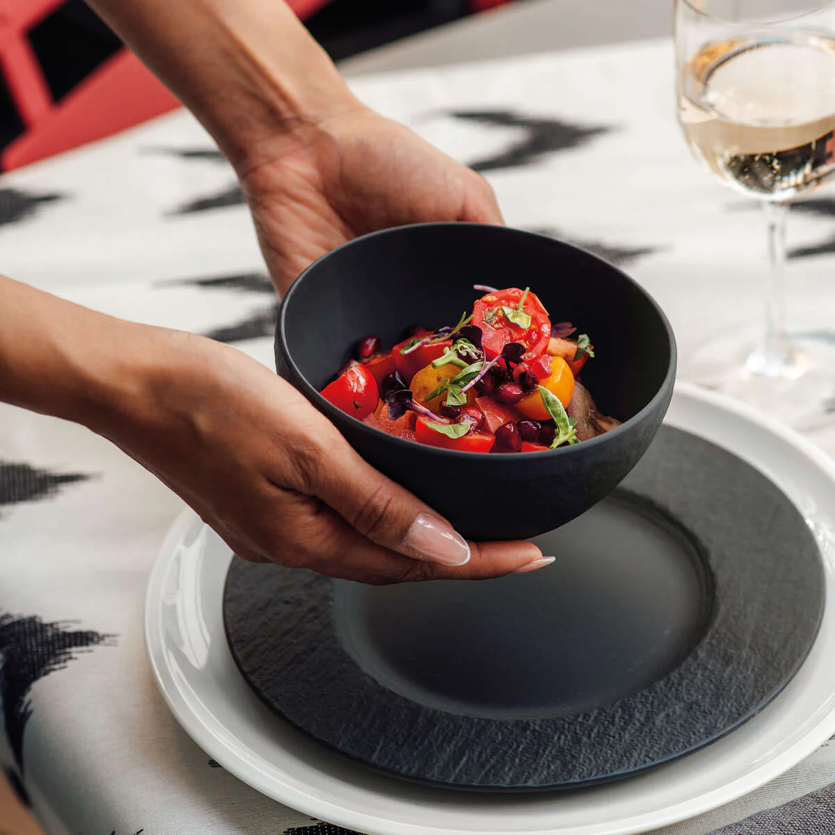 VILLEROY & BOCH Manufacture Rock Ciotola Scodella 14cm Nero Porcellana - Image 5