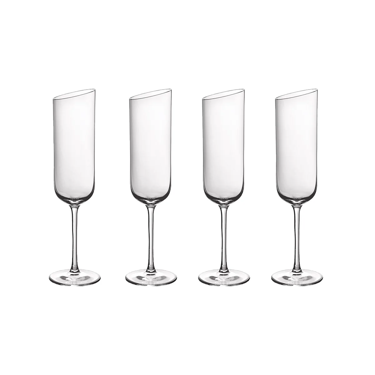 VILLEROY & BOCH NewMoon Calice Spumante Set 4 Pezzi 120ml Cristallo