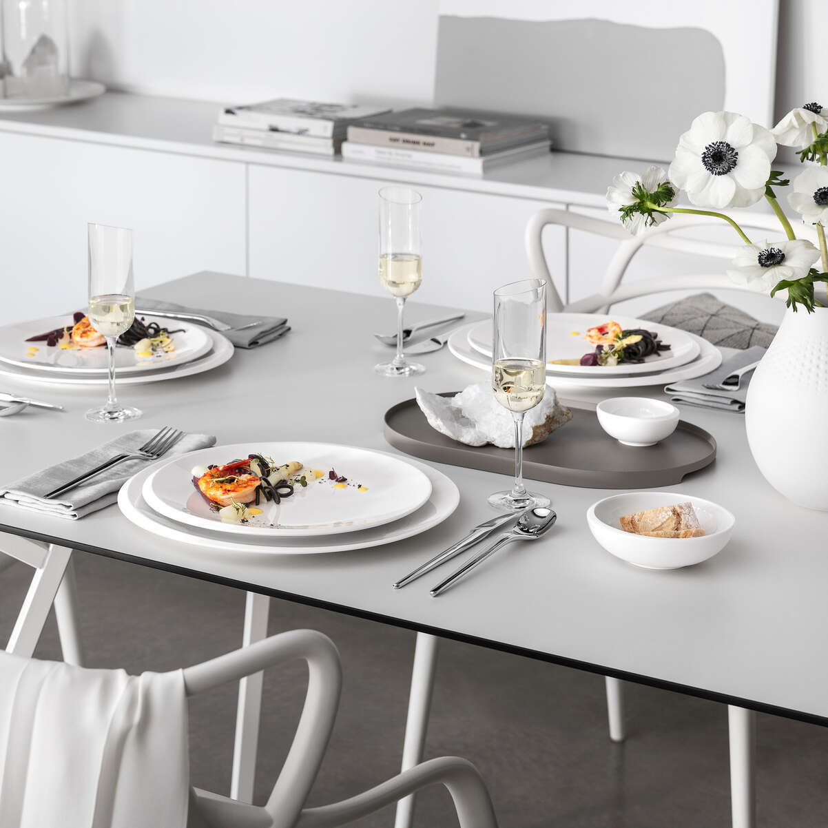 VILLEROY & BOCH NewMoon Calice Spumante Set 4 Pezzi 120ml Cristallo - Image 5