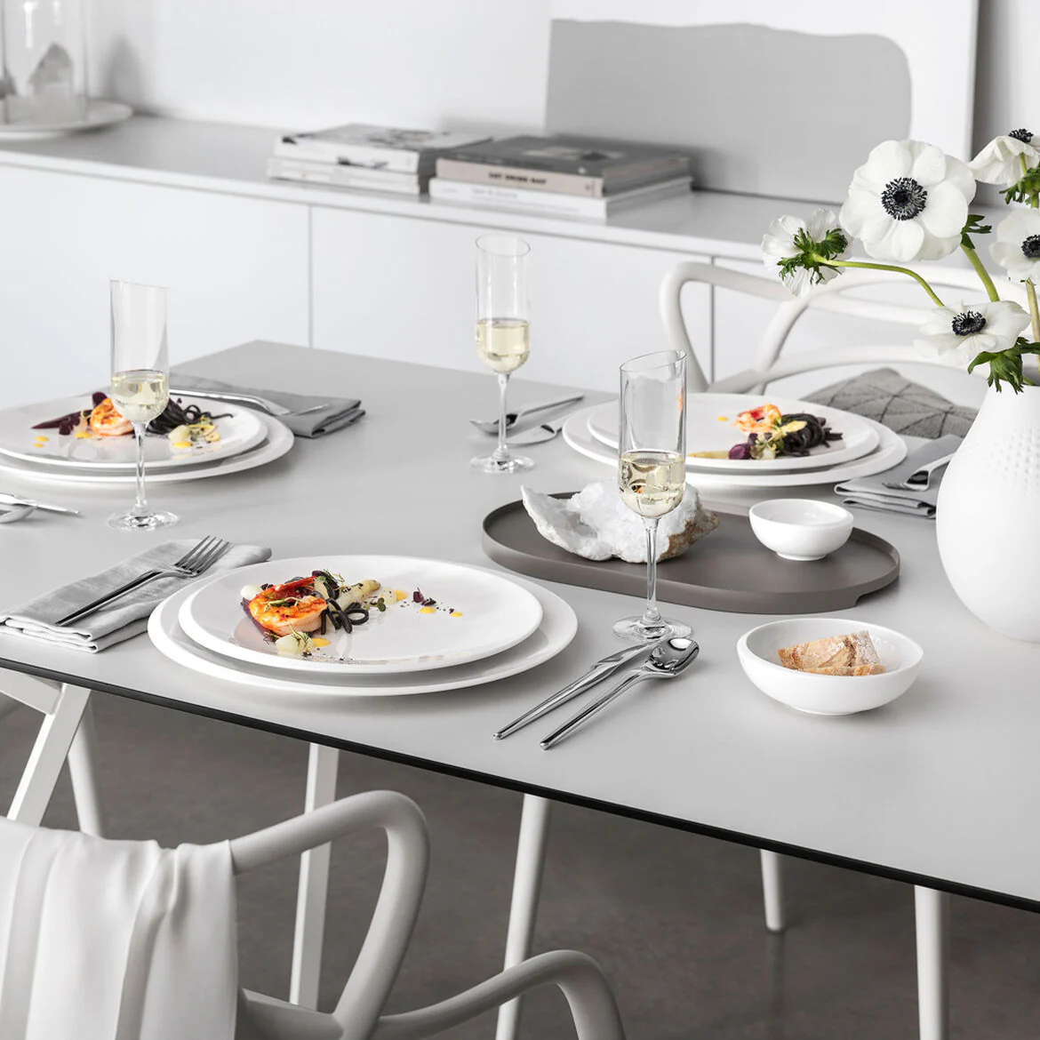 VILLEROY & BOCH - NewMoon Piatto Piano 27cm Porcellana 1042642620 - Image 10