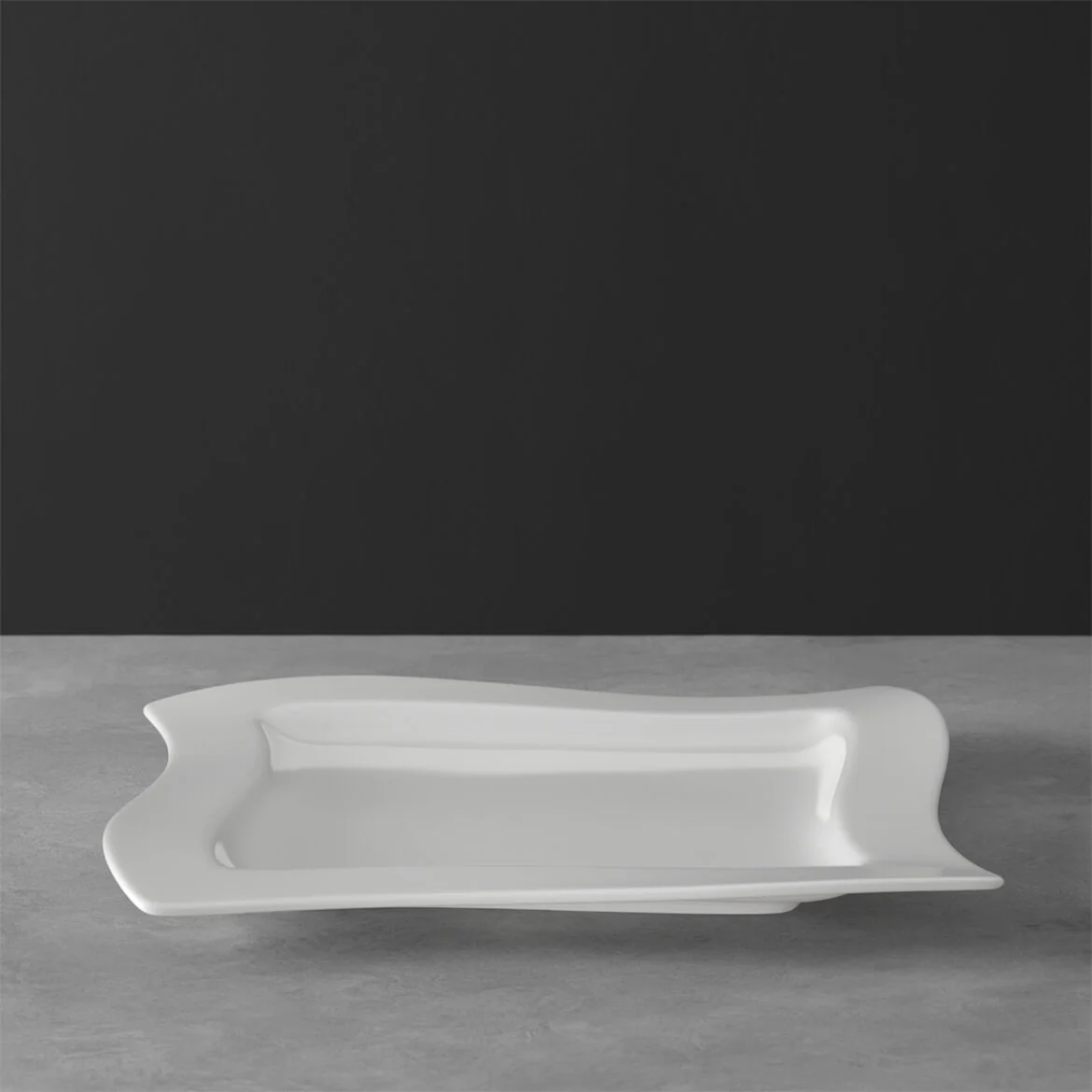 VILLEROY & BOCH NewWave Piatto Piano Set 4 Pezzi 27x27cm Porcellana - Image 2