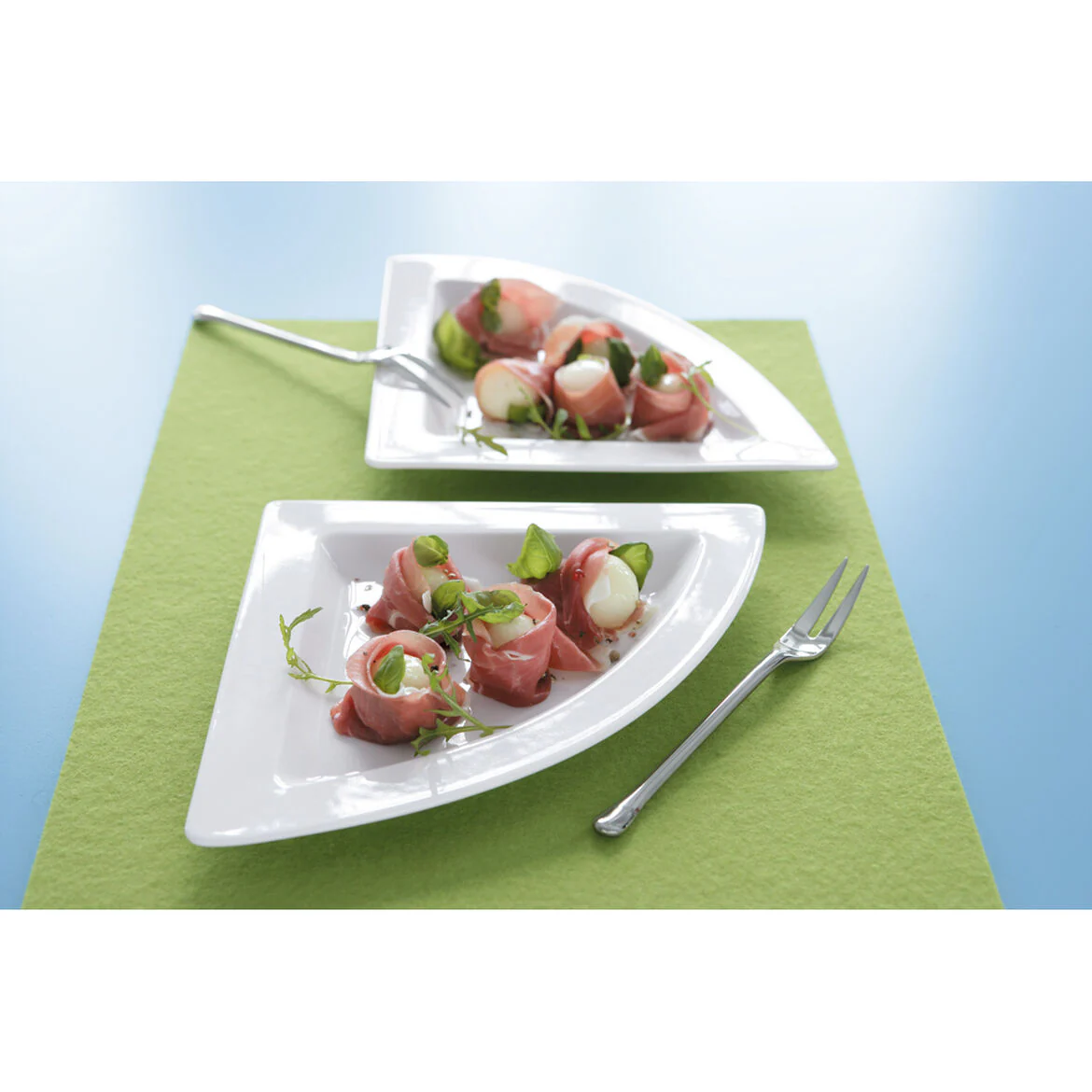 VILLEROY & BOCH - NewWave Piatto Piano Triangolare 22cm Porcellana - Image 2
