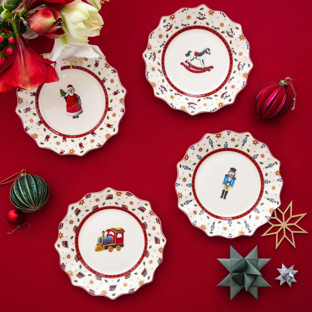 VILLEROY & BOCH Toy's Delight Ciotola Anniversario Set 4 Piatti Colazione 24cm Porcellana - Image 2