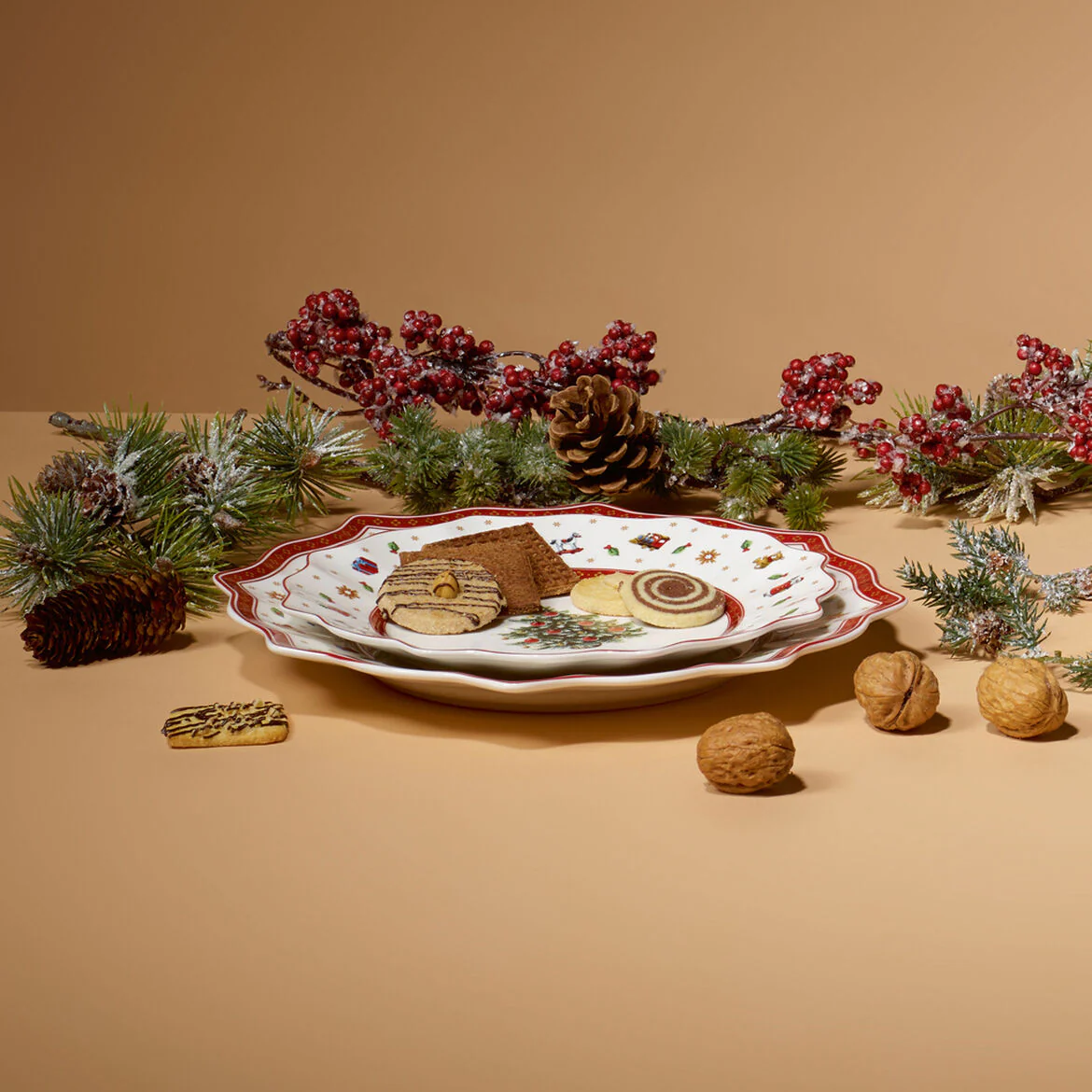 VILLEROY & BOCH Toy's Delight Set 8 Pezzi Piatti Tavola Natalizia Natale - Image 3