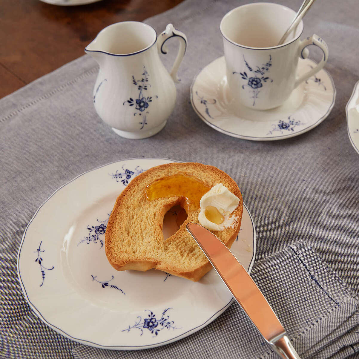 VILLEROY & BOCH Vieux Luxembourg Tazza Mug Grande Caffe con Manico 260ml Porcellana - Image 3