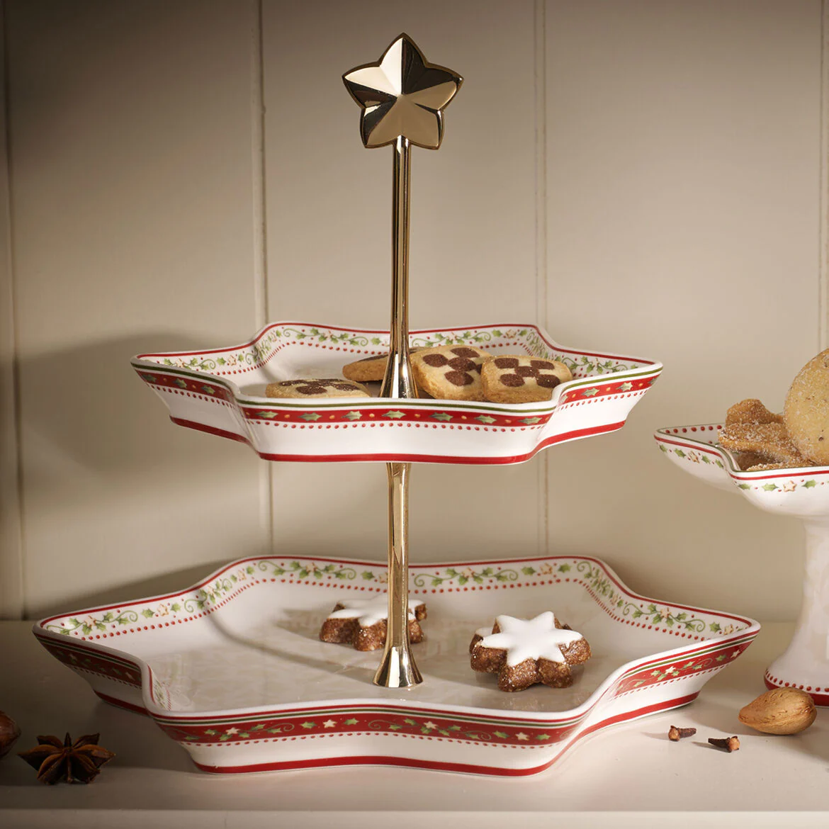 VILLEROY & BOCH Winter Bakery Delight Alzata Etagere 27cm Tavola di Natale - Image 2