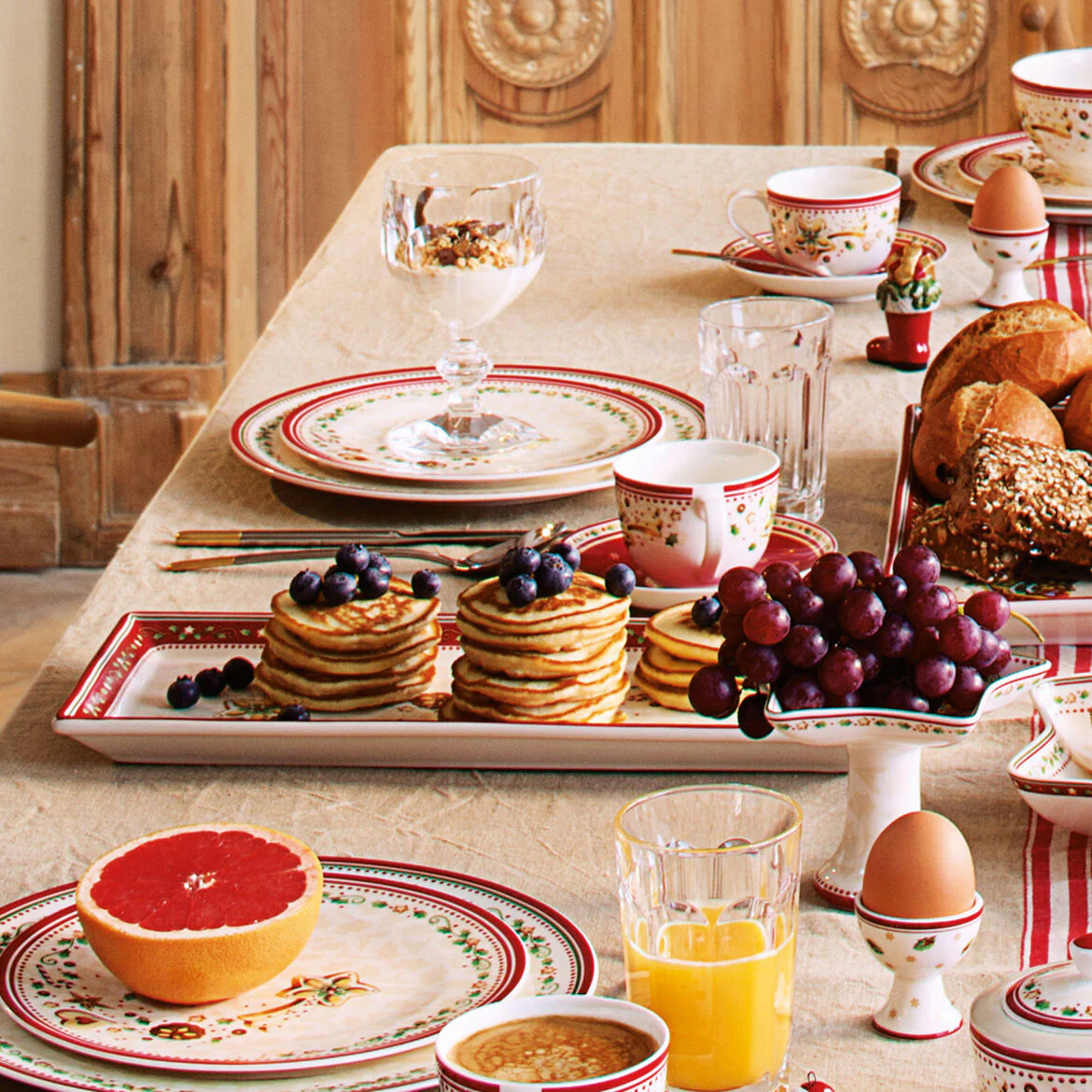 VILLEROY & BOCH - Winter Bakery Delight Piatto Torta Rettangolare 39x17cm Tavola Natalizia - Image 5