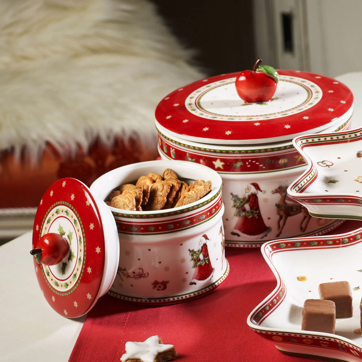 VILLEROY & BOCH Winter Bakery Delight Scatola Contenitore Biscotti 11cm Natale - Image 3