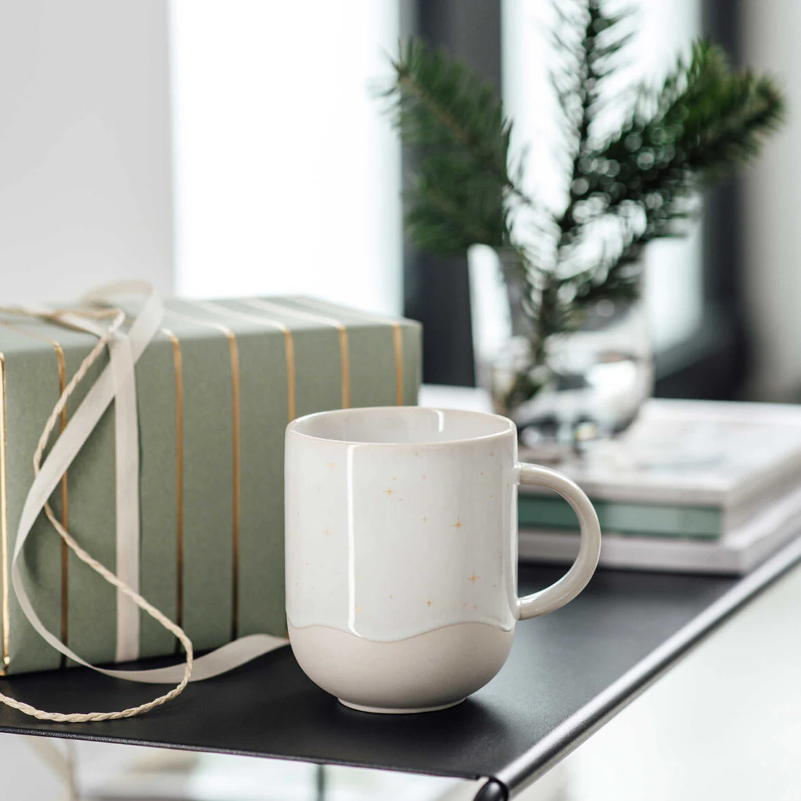 VILLEROY & BOCH Winter Glow MUG Tazza con Manico 350ml Porcellana Tavola di Natale - Image 5