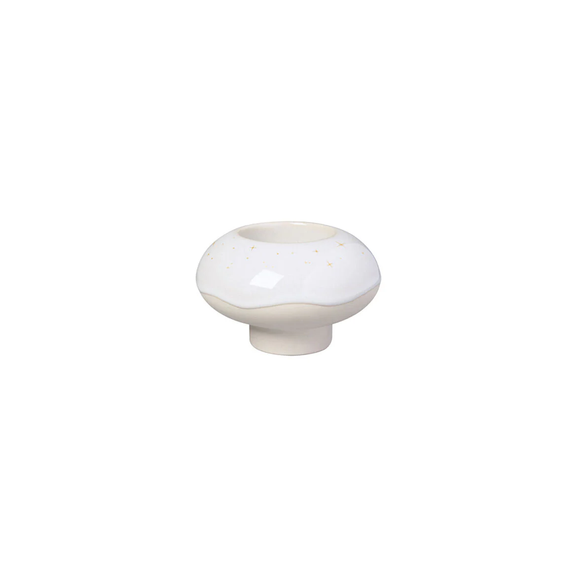 VILLEROY & BOCH Winter Glow Portacandelina Ciambella Porta Candela 9cm Porcellana