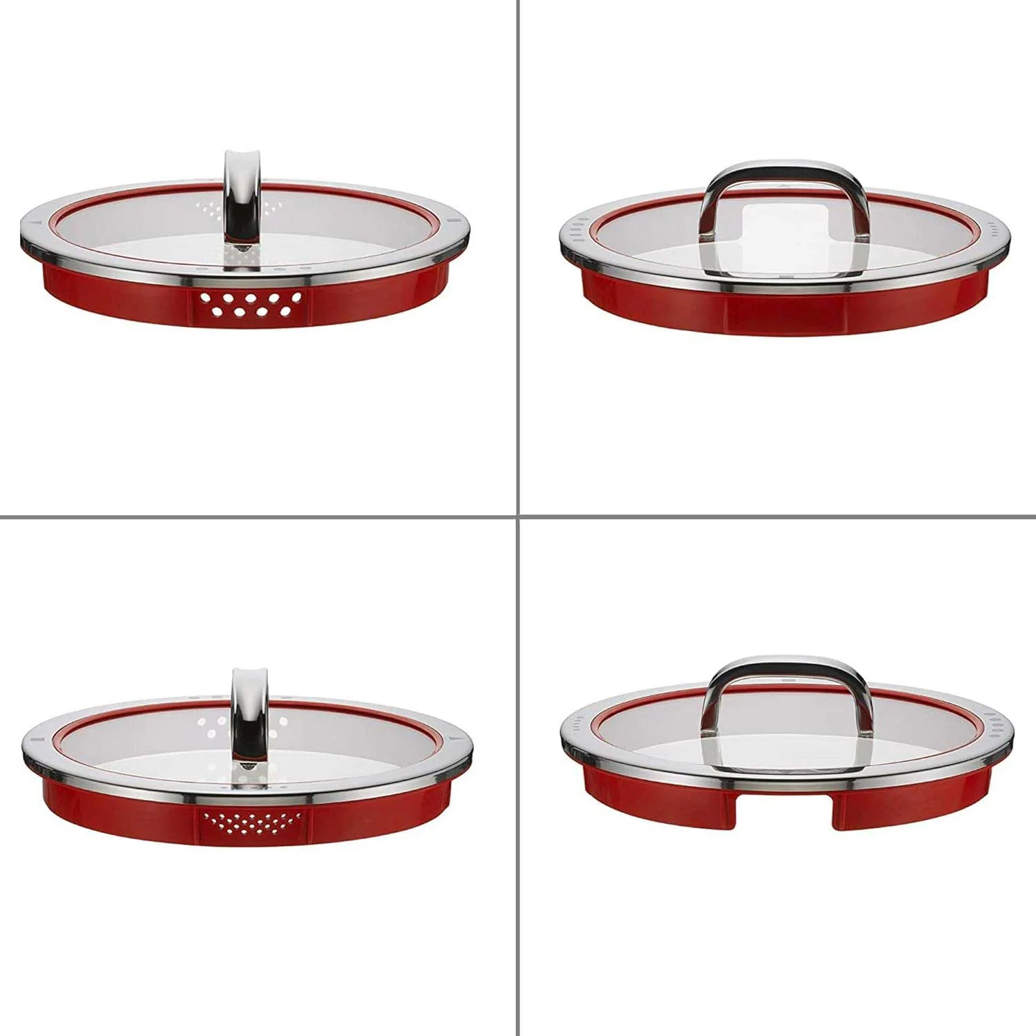 WMF Function 5 Pezzi Set di Pentole Batteria in Acciaio Inox 18/10 Cromargan - Image 3