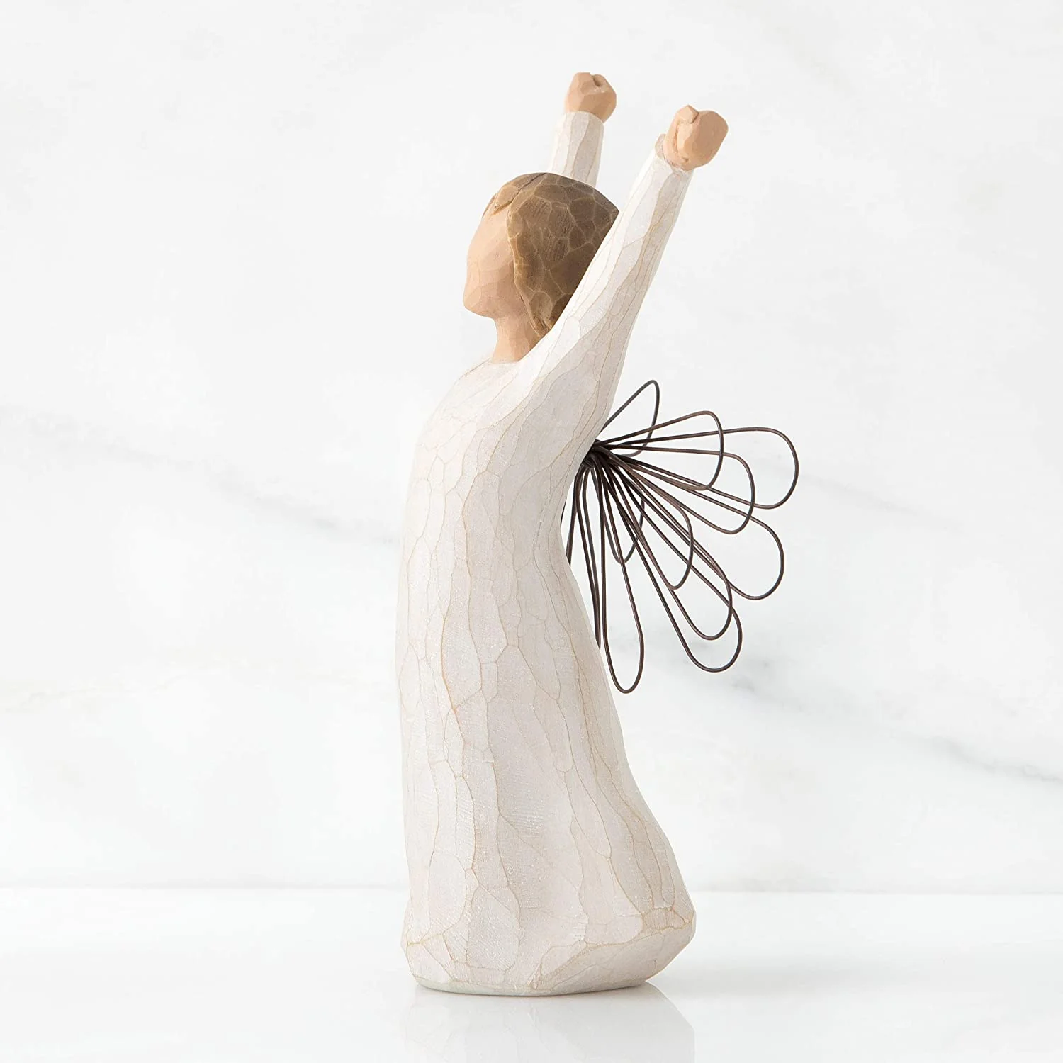 WILLOW TREE Figurina Statuina Angelo del Coraggio Design di Susan Lordi 14,5cm Resina - Image 3