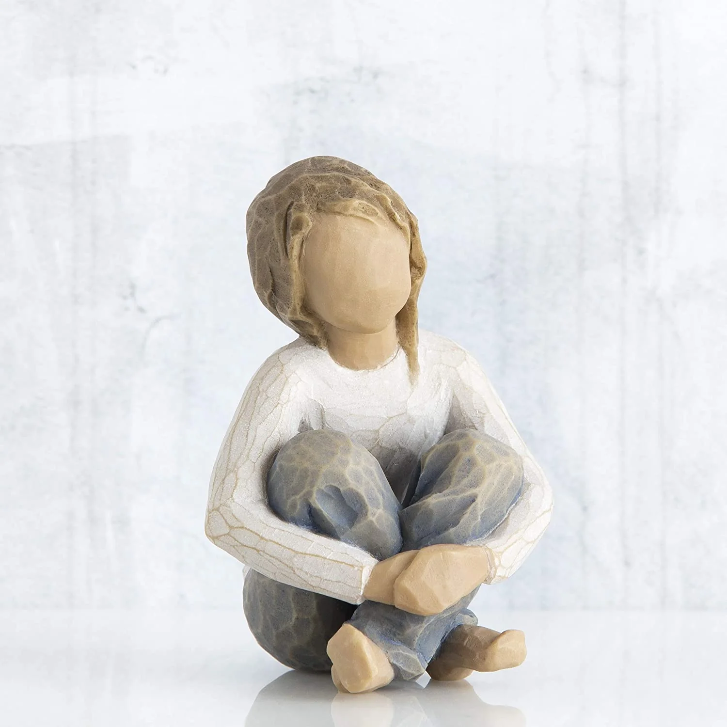 WILLOW TREE Figurina Bambino Allegro Design di Susan Lordi 7,5cm Resina - Image 5