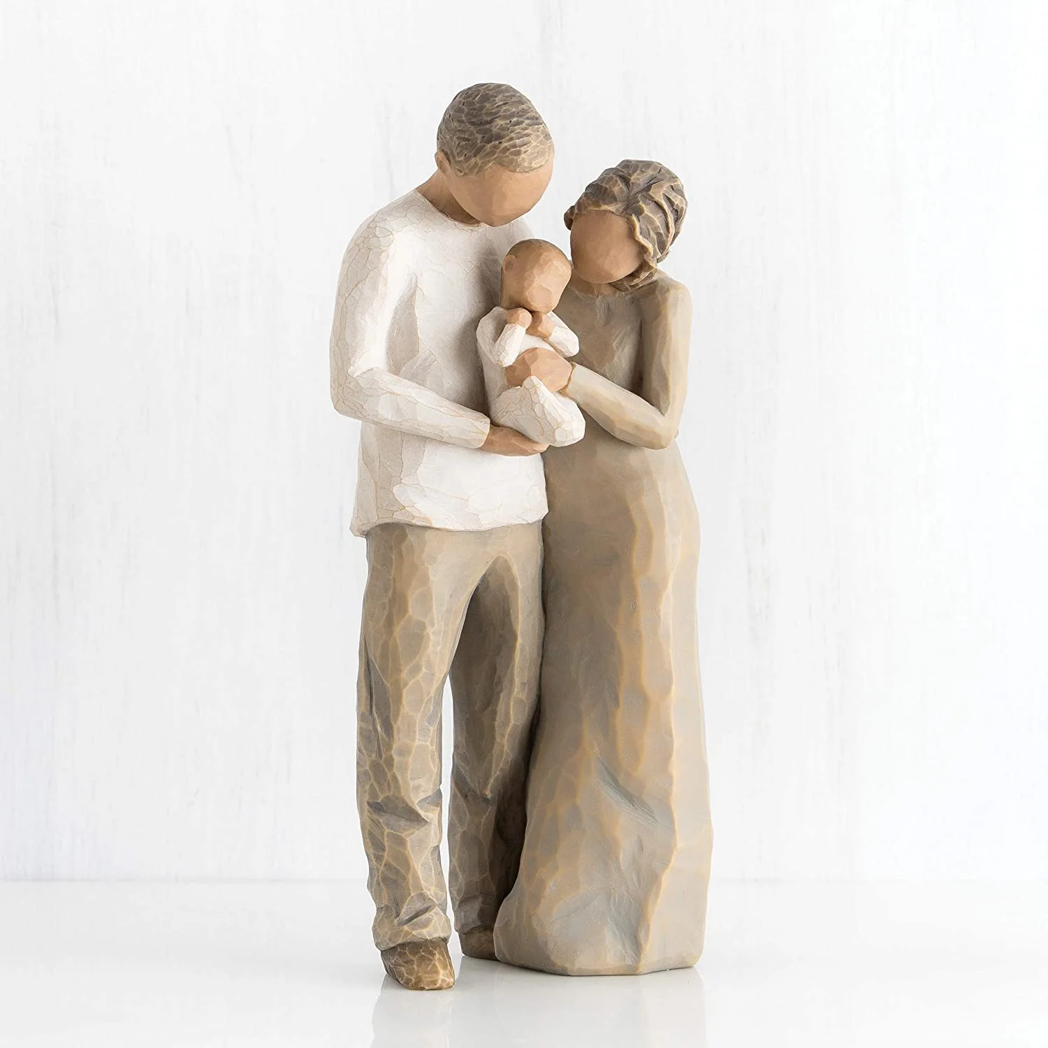 WILLOW TREE Figurina Statuina Siamo Tre Design di Suzan Lordi 22cm Resina - Image 2