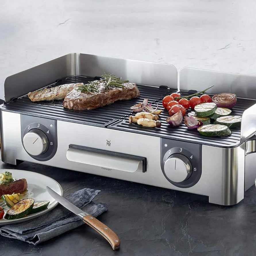 WMF BBQ Barbeque Lono Master Grill Elettrico 50x28cm Acciaio Inox 18/10 - Image 7