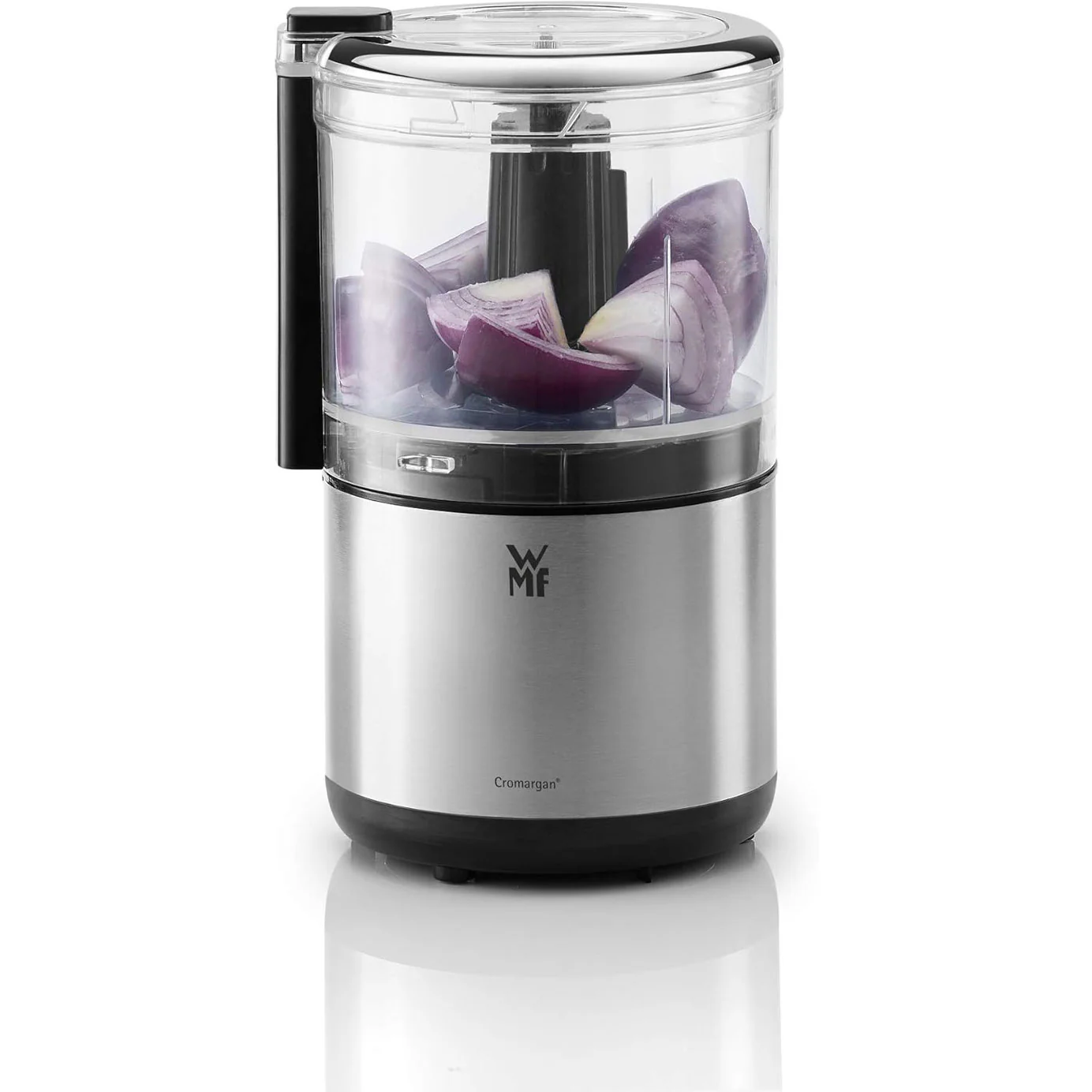 WMF KITCHENminis Tritatutto Compatto e Salvaspazio 300ml Acciaio Cromargan - Image 4