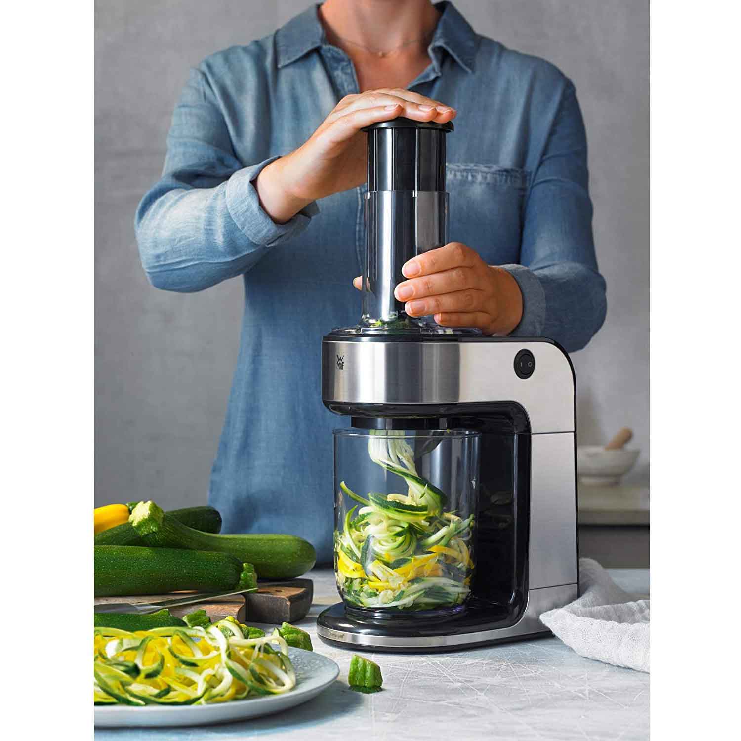 WMF Kult X Affettatrice a Julienne per Verdure 1,2 L 80 W - Image 9